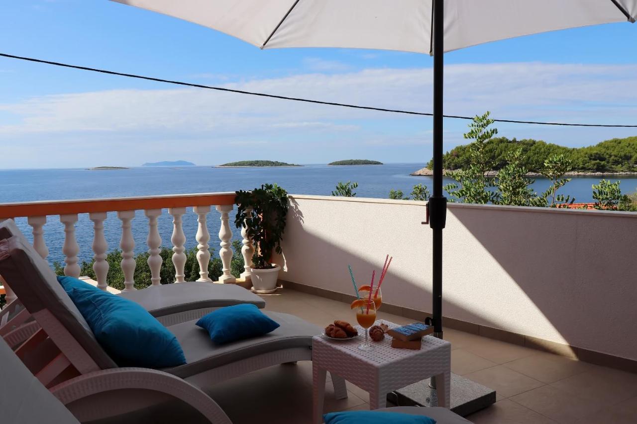 Holiday Home Adriatic View Prižba Kültér fotó